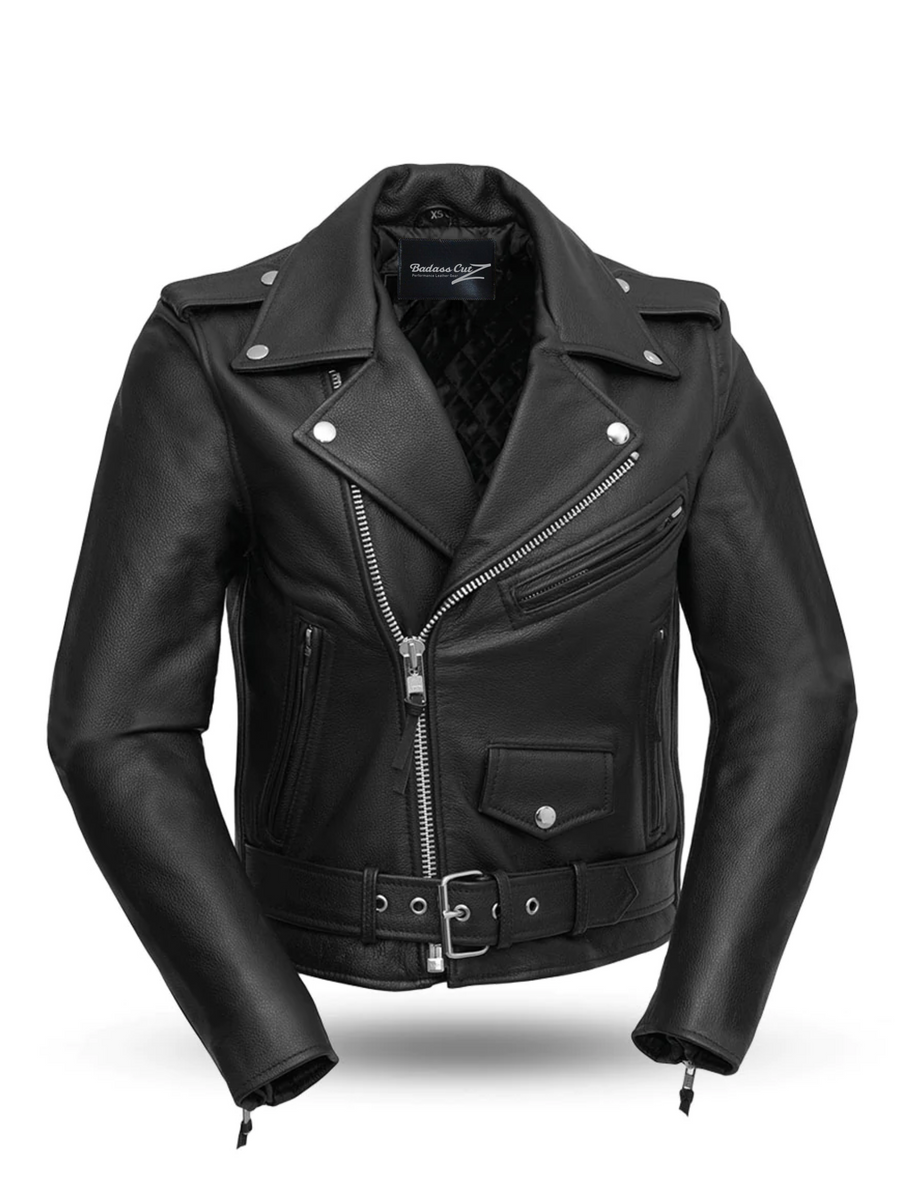 Marilyn Women's Leather Motorcycle Jacket