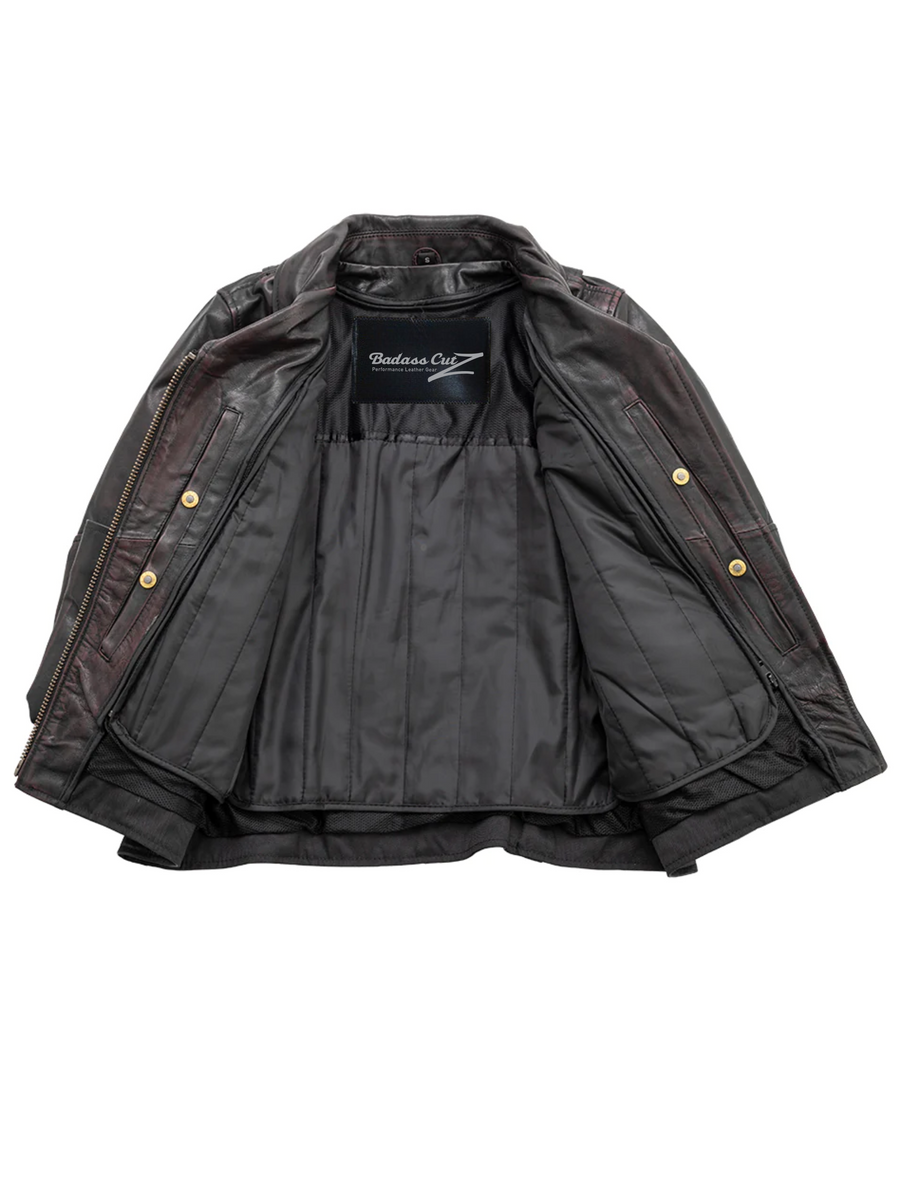 Rory Motorcycle Leather Jacket