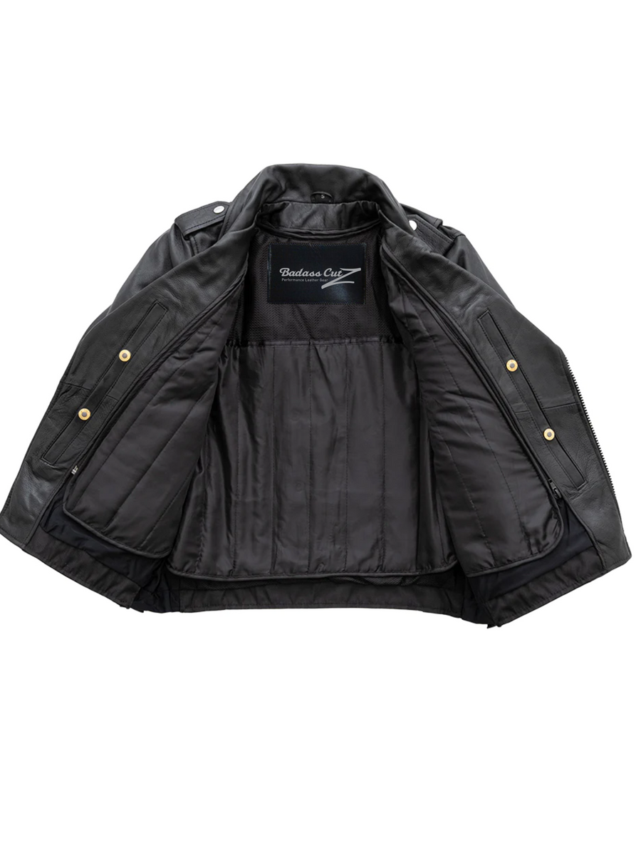 Roxy - Women's Motorcycle Leather Jacket