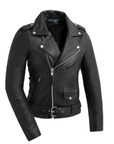 Roxy - Women's Motorcycle Leather Jacket