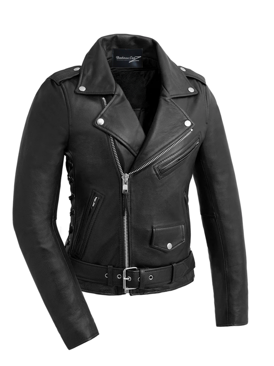 Roxy - Women's Motorcycle Leather Jacket