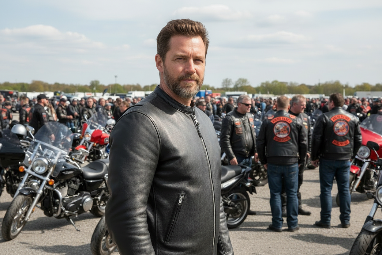 Vulcan Men's Motorcycle Leather Jacket