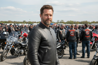 Vulcan Men's Motorcycle Leather Jacket
