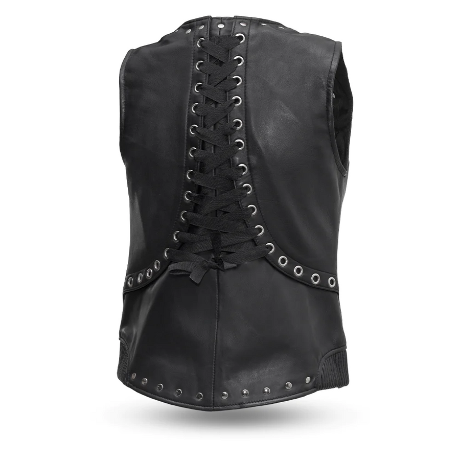 Adalyn Women's Motorcycle Leather Vest