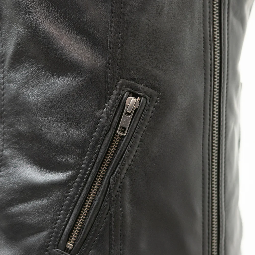 Lola Women's Leather Motorcycle Vest