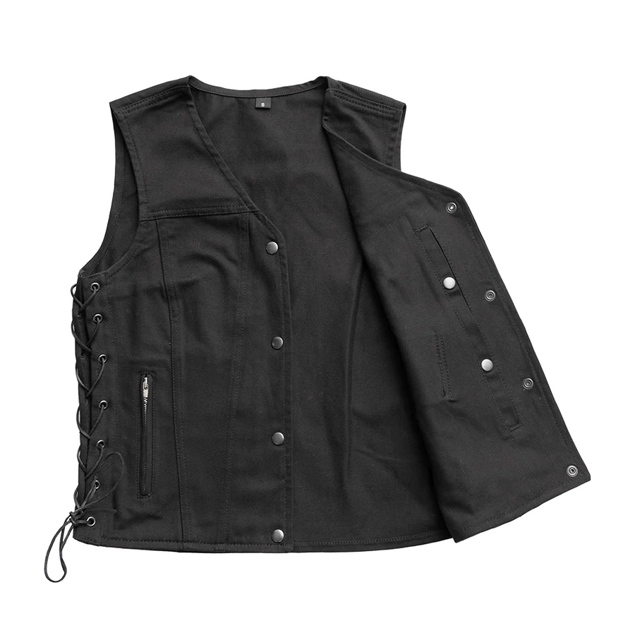 Kyra Women's Motorcycle Twill Vest