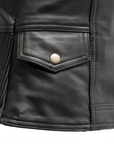 Layla - Women's Motorcycle Leather Vest