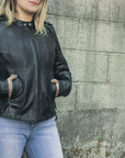 Foxy - Women's Leather Motorcycle Jacket