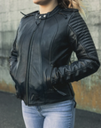 Foxy - Women's Leather Motorcycle Jacket