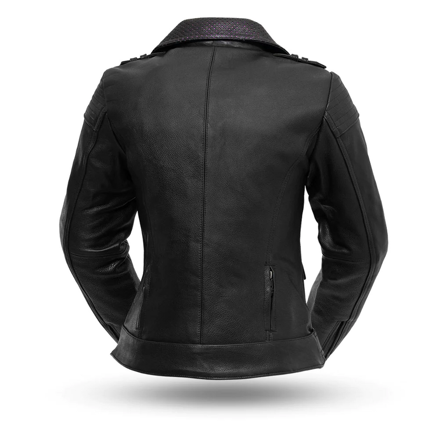 Astoria Women's Motorcycle Leather Jacket