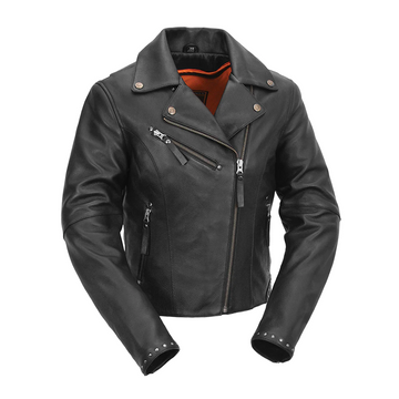 Pearl Motorcycle Leather Jacket