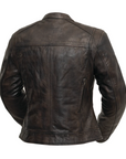 Brielle Motorcycle Leather Jacket