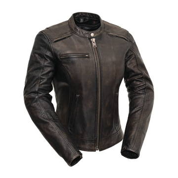 Brielle Motorcycle Leather Jacket