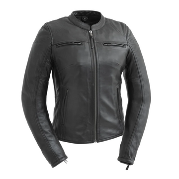 Night Drop Motorcycle Leather Jacket