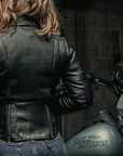 Blossom - Women's Leather Motorcycle Jacket