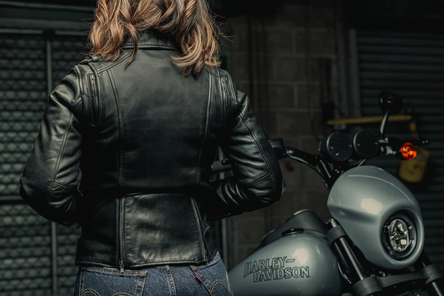 Blossom - Women's Leather Motorcycle Jacket