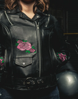 Blossom - Women's Leather Motorcycle Jacket