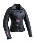 Blossom - Women's Leather Motorcycle Jacket