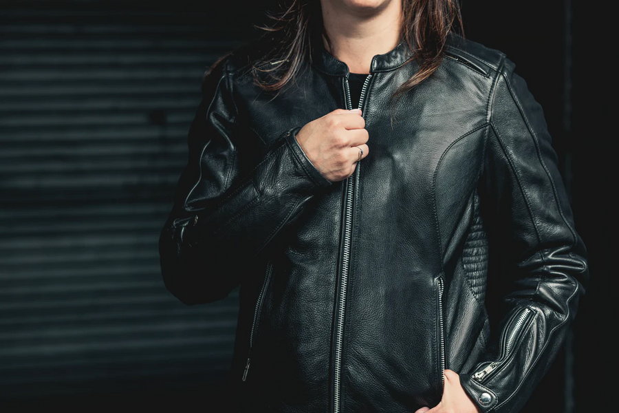 Puma - Women's Motorcycle Leather Jacket