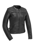 Jaguar - Women's Leather Motorcycle Jacket