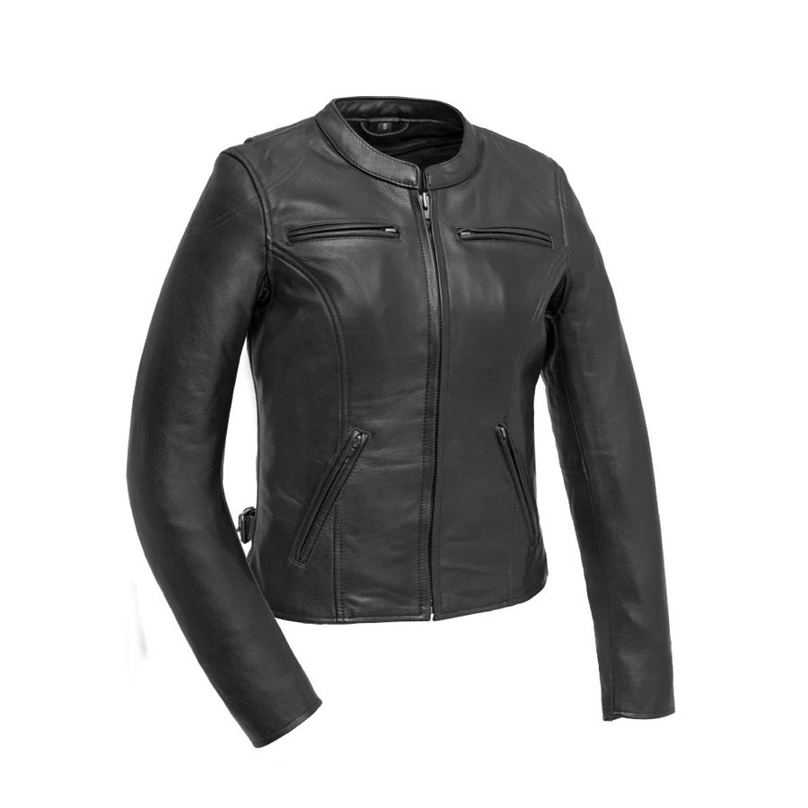 Jaguar - Women's Leather Motorcycle Jacket