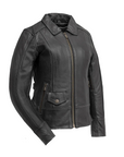 Zuma Women's Motorcycle Leather Jacket