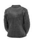 Onyx  Women's Motorcycle Leather Jacket