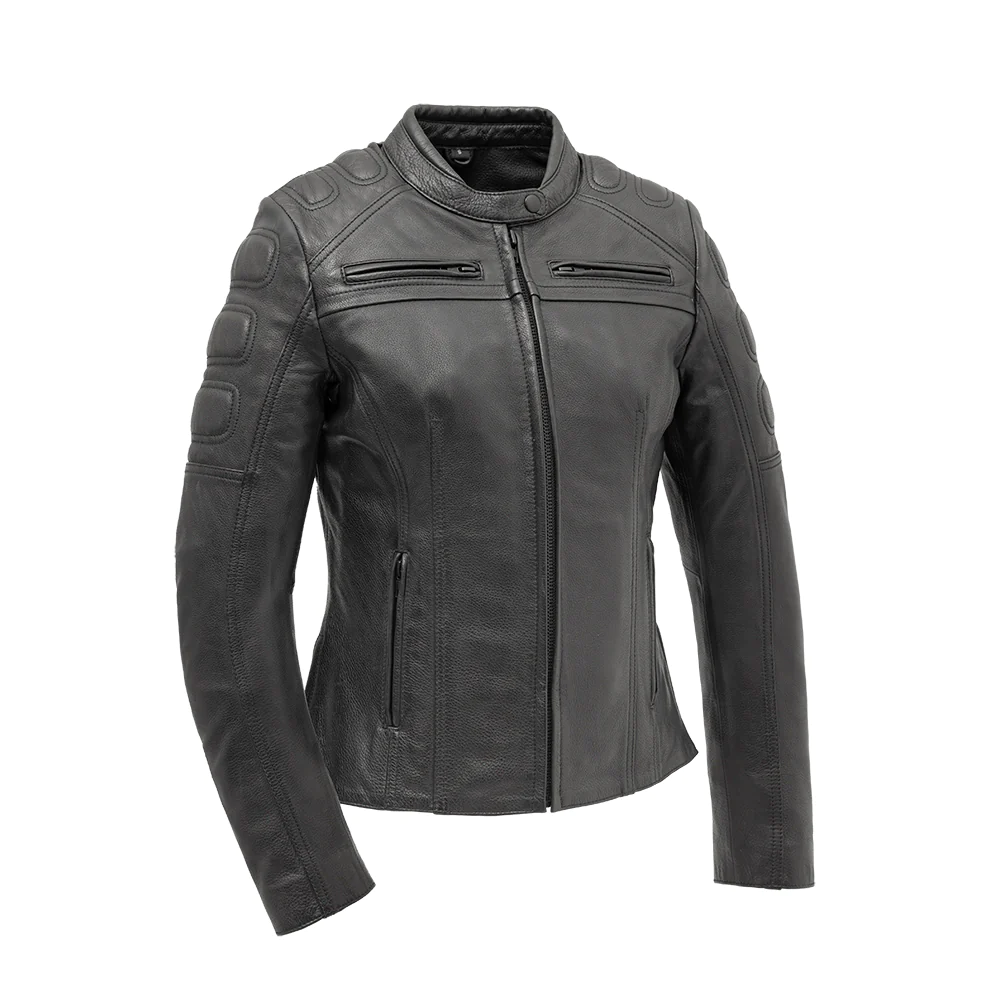 Onyx  Women's Motorcycle Leather Jacket