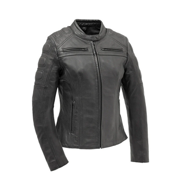 Onyx  Women's Motorcycle Leather Jacket