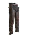 Rodeo - Unisex Motorcycle Leather Chaps