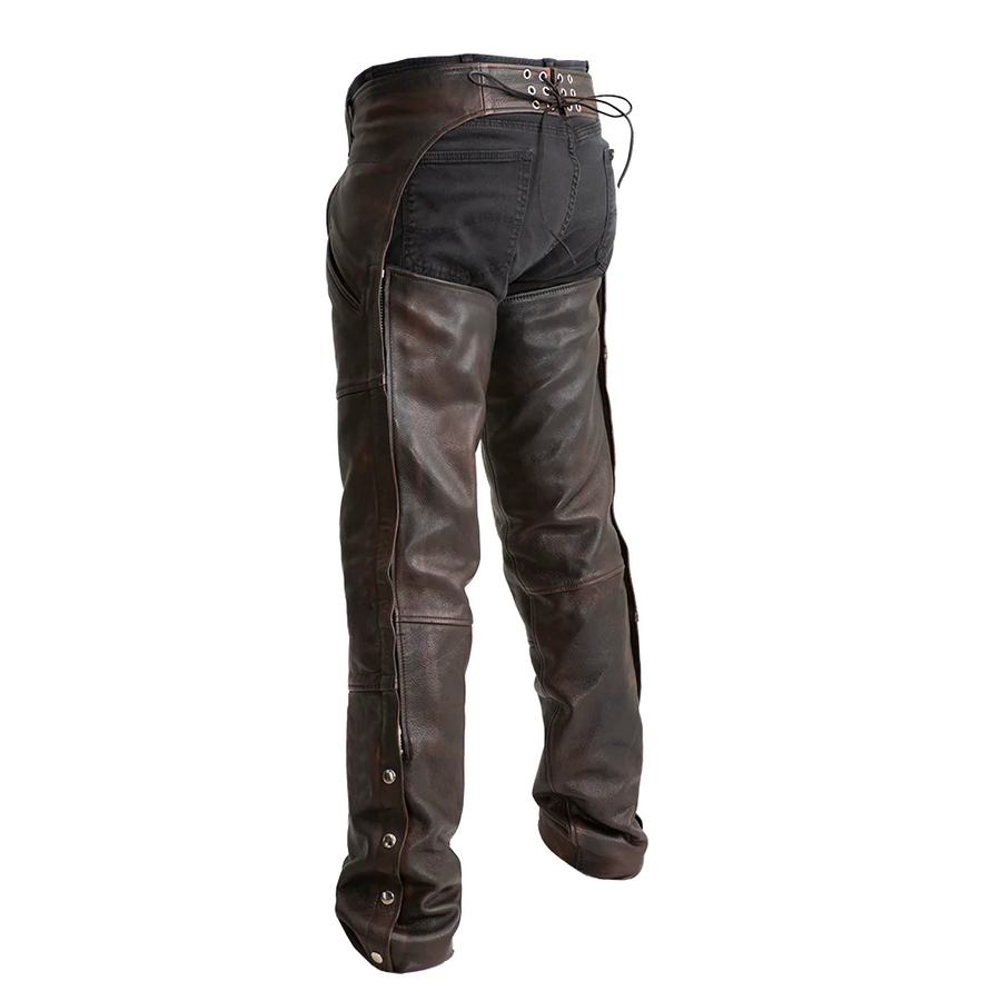 Rodeo - Unisex Motorcycle Leather Chaps