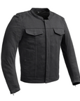 Leo Men's Motorcycle Twill Jacket