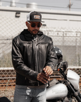 Scorpius Men's Motorcycle Leather Jacket