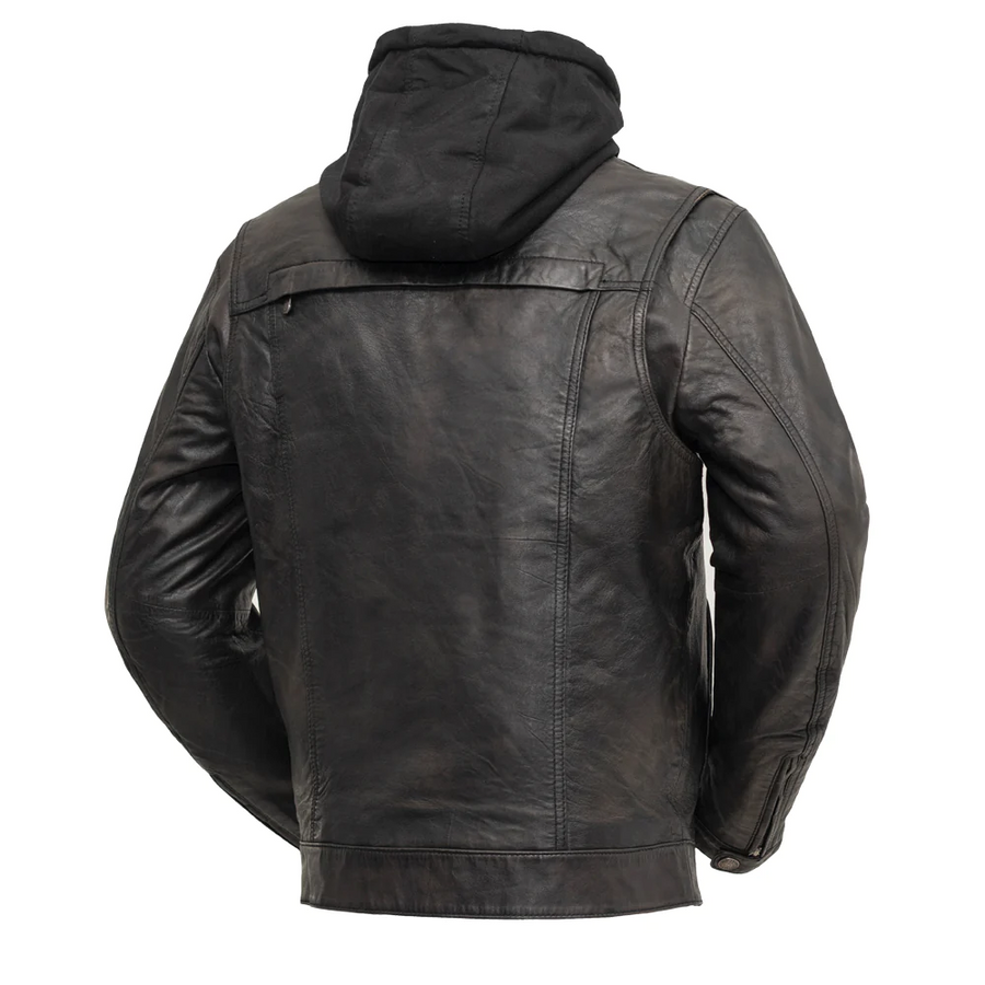 Reaper Men's Motorcycle Leather Jacket