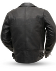 Distortion Men's Motorcycle Leather Jacket