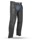 Boone - Unisex Motorcycle Leather Chaps