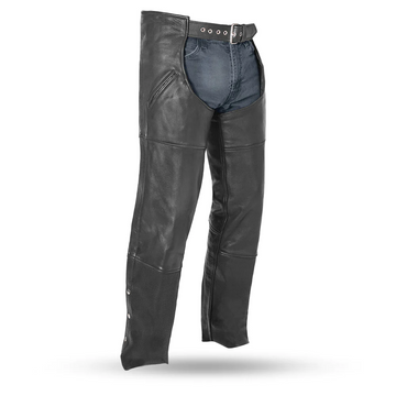 Boone - Unisex Motorcycle Leather Chaps