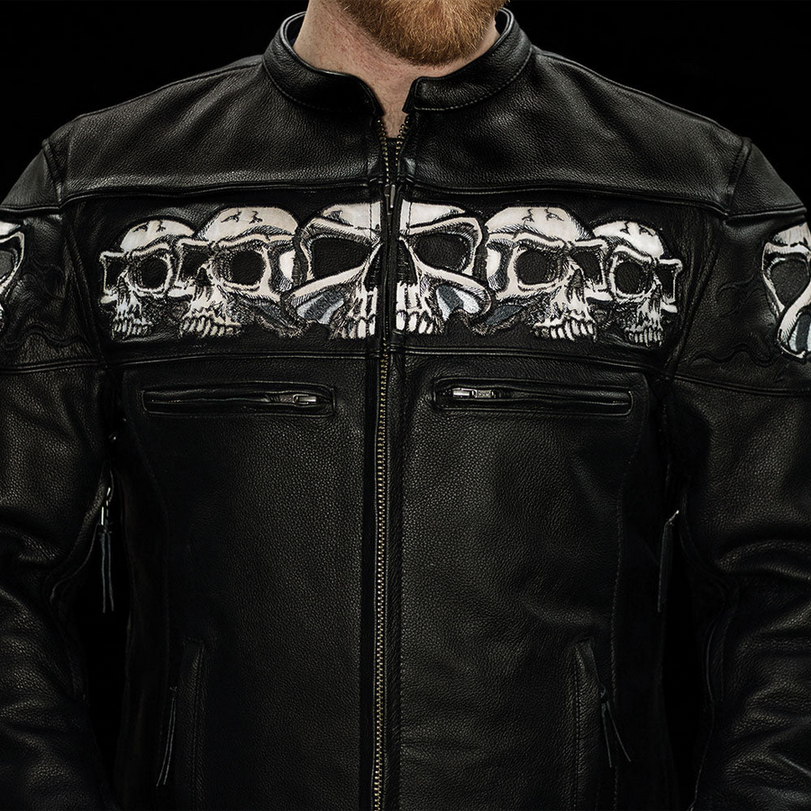 Diablo Men's Motorcycle Leather Jacket