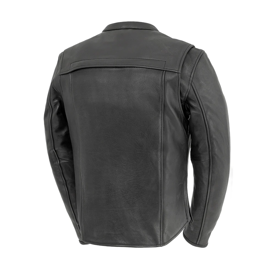 Rapid  Men's Motorcycle Leather Jacket