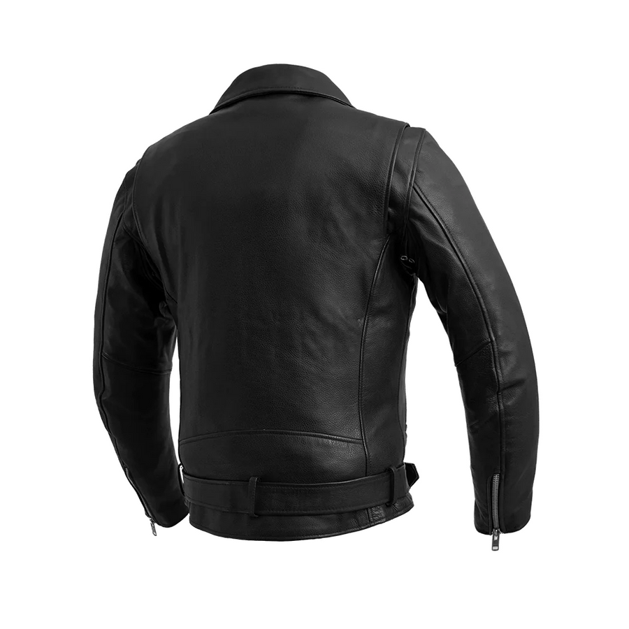 Ez Ryder Men's Motorcycle Leather Jacket