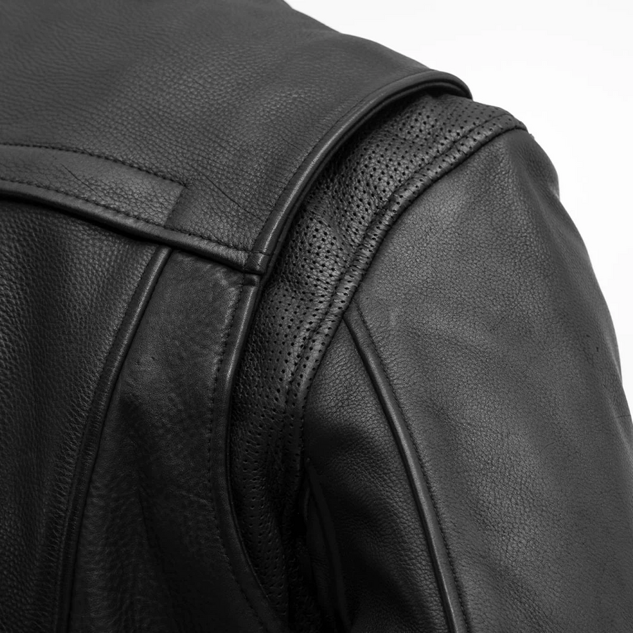 Rapid  Men's Motorcycle Leather Jacket