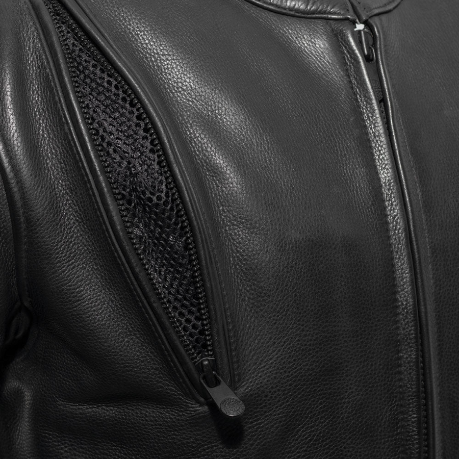 Rapid  Men's Motorcycle Leather Jacket