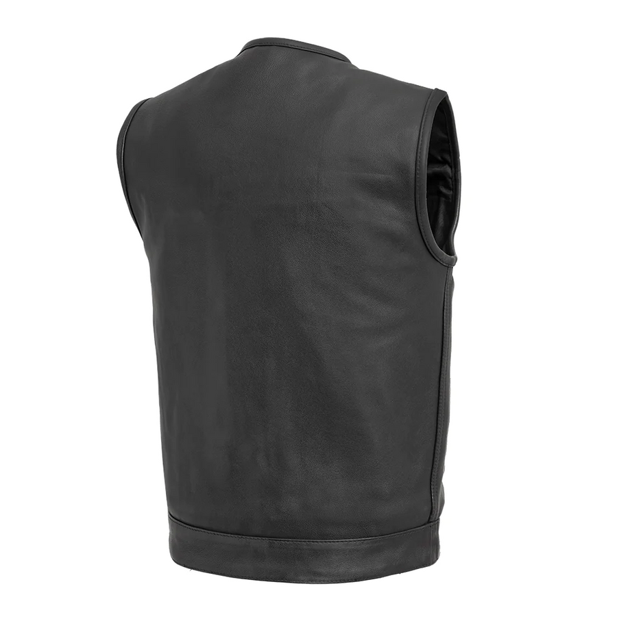 Boss Men's Motorcycle Leather Vest