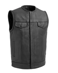 Boss Men's Motorcycle Leather Vest