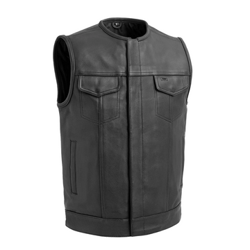 Boss Men's Motorcycle Leather Vest