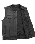 Hog Men's Motorcycle Leather Vest