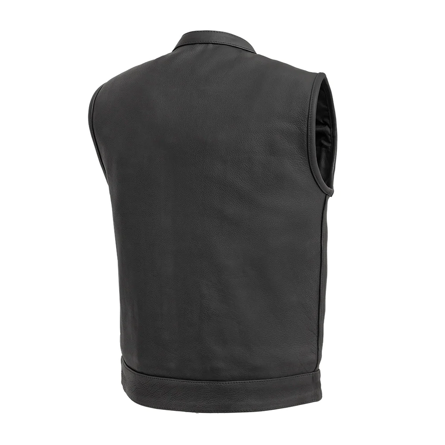 Hog Men's Motorcycle Leather Vest