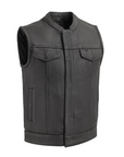 Hog Men's Motorcycle Leather Vest