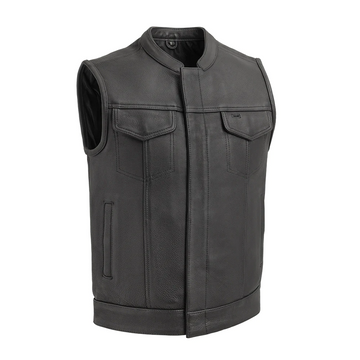 Hog Men's Motorcycle Leather Vest