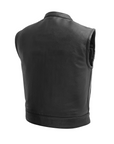 Big Hoss Men's Motorcycle Leather Vest